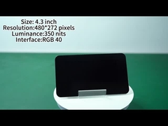 वाहन टच स्क्रीन एलसीडी डिस्प्ले उच्च चमक 300 नाइट एलसीडी टच डिस्प्ले